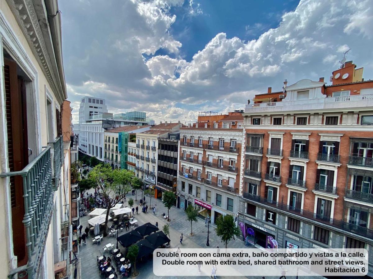 Gran Via Sol Rooms Madri Exterior foto